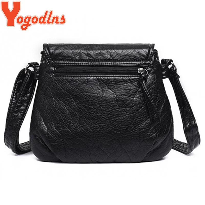 Yogodlns Fashion Designer Women\'s Bags New  High Quality Crossbody Bag Soft PU Leather Shoulder Bag Fashion Female Bags Handbags