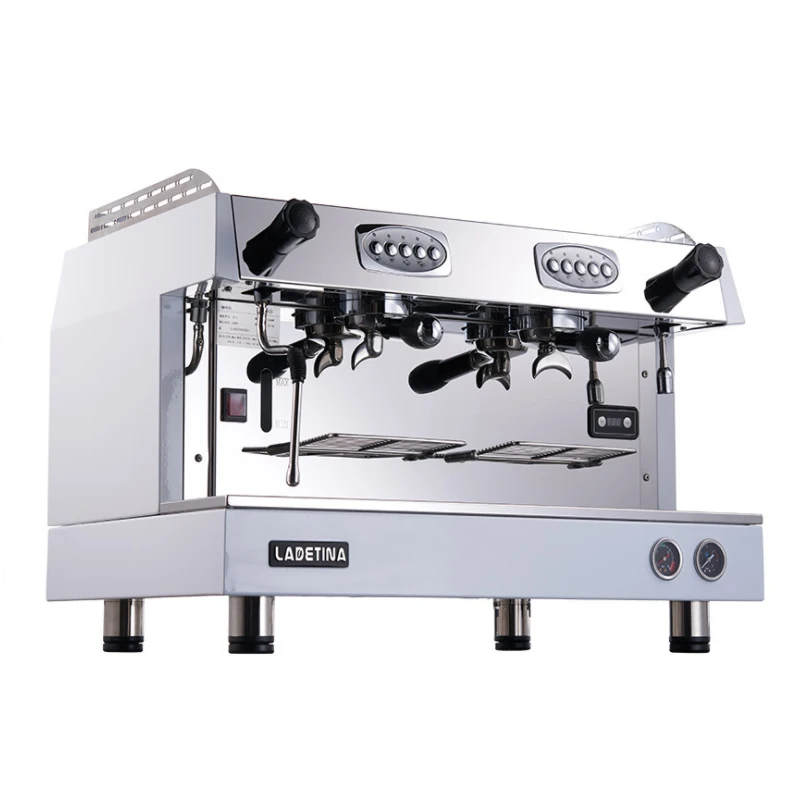 Commercial Espresso Coffee Machine Semi-automatic Coffee Machine Stainless Steel Italian Style Coffee Maker