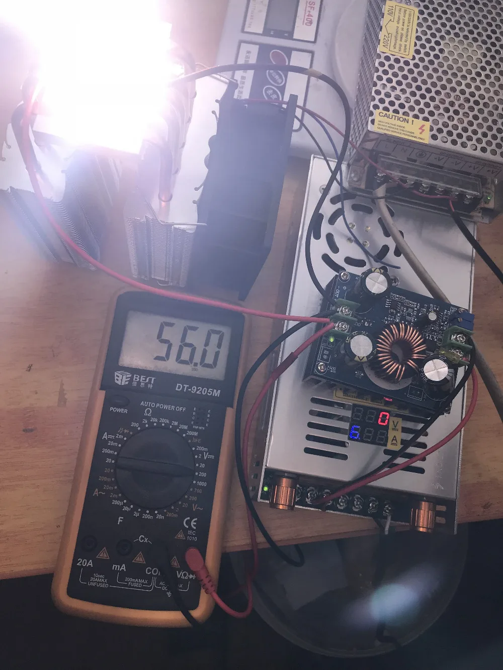 DIY LED U-HOME Hohe CRI RA 95 + COB LED Tageslicht Weiß 5600K DC47-56V 4,1 EIN 200W 21000LM für DIY Scheinwerfer/Home Cinema Projektor – Detail 12