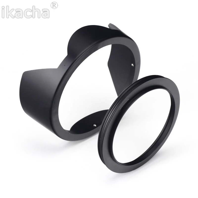 2021 52 55 58 62 67 72 77mm Lens Hood Reversible Petal Flower DSIR For Canon For Nikon For Sony For Pentax Camera