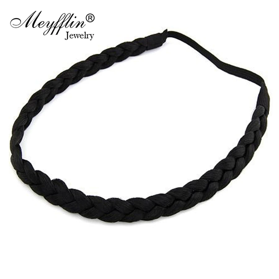 2022 Fashion Braid Wig Headband Hairband Hair Accessories Head Jewelry Wedding Hair Jewelry