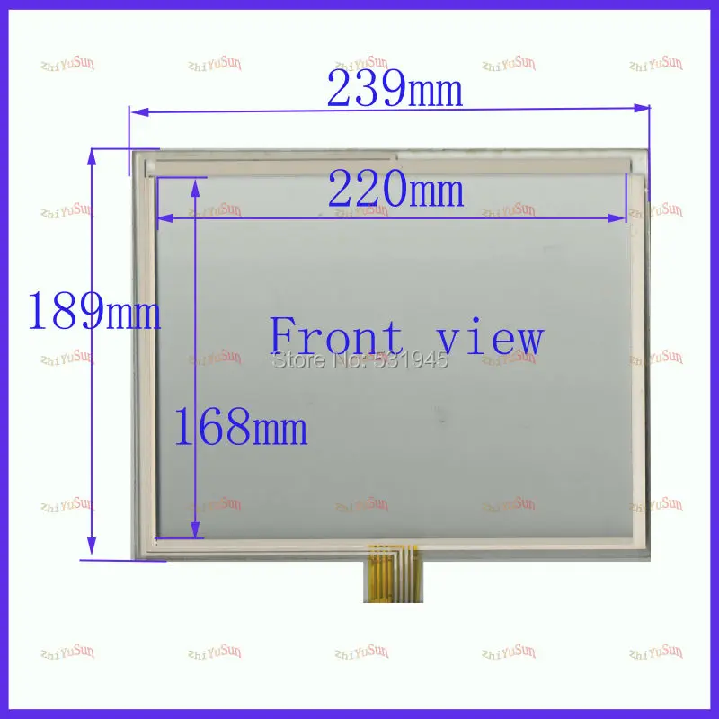 ZhiYuSun NEW 10.4 Inch Touch Screen 239*189 for industry applications 239mm*189mm 8 lins 47F8104025 R13 commercial use