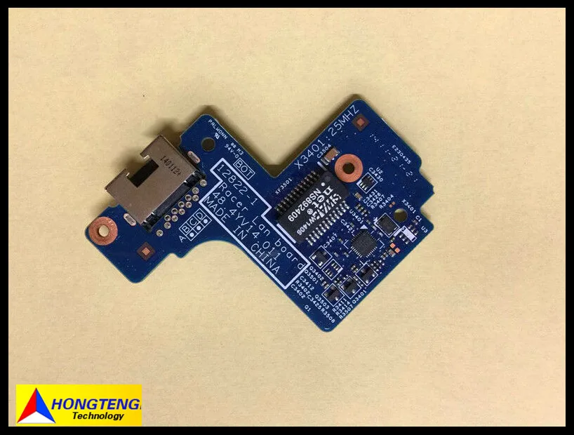 For HP ProBook 430 G1 Series Ethernet Port Board 48.4YV14.011 Test OK free shipping