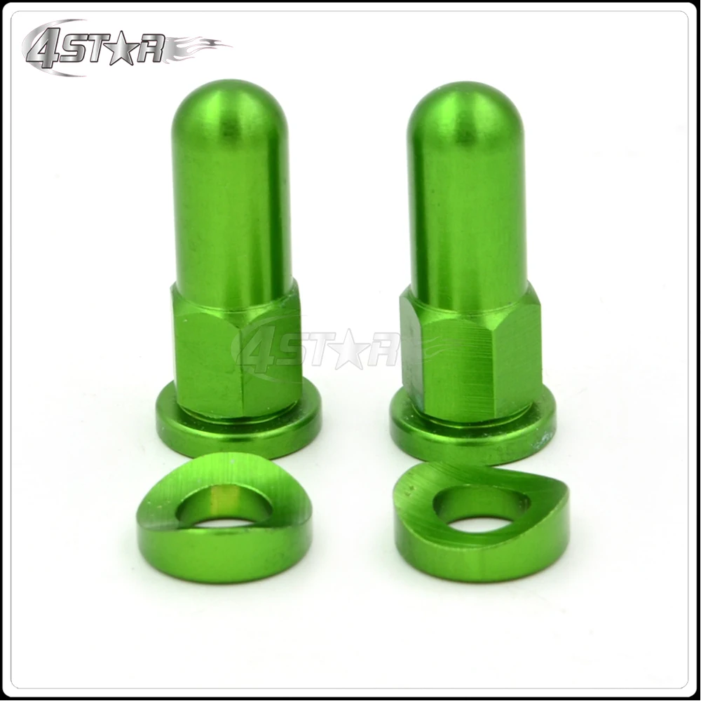 Motorcycle CNC Aluminum MX Rim Lock Covers Nuts Washers Security Bolts For KAWASAKI HONDA YAMAHA SUZUKI KTM Dirt Bike