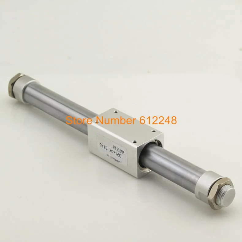 CY1B/CY3B40 Rodless Pneumatic Cylinder Magnetically Coupled Cylinder CY1B40-100 CY1B40-200 CY1B40-300 CY1B40-400 CY1B40-500