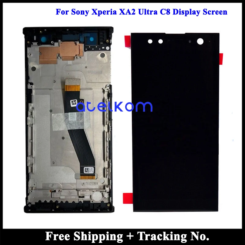 

100% tested Grade AAA For Sony Xperia XA2 Ultra C8 LCD Display For Sony Xperia C8 XA2 Ultra Screen Touch Digitizer Assembly