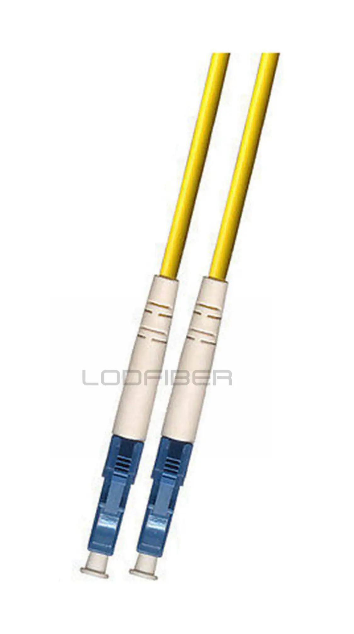 LODFIBER 20M LC-LC Outdoor Armored Singlemode Duplex Fiber Optic Cable Patch Cord 9/125