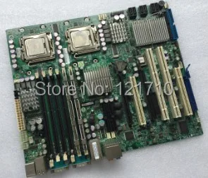 

Industrial workstation board dual 771 socket SUPER X7DAL-E+ REV 1.0 support E54XX