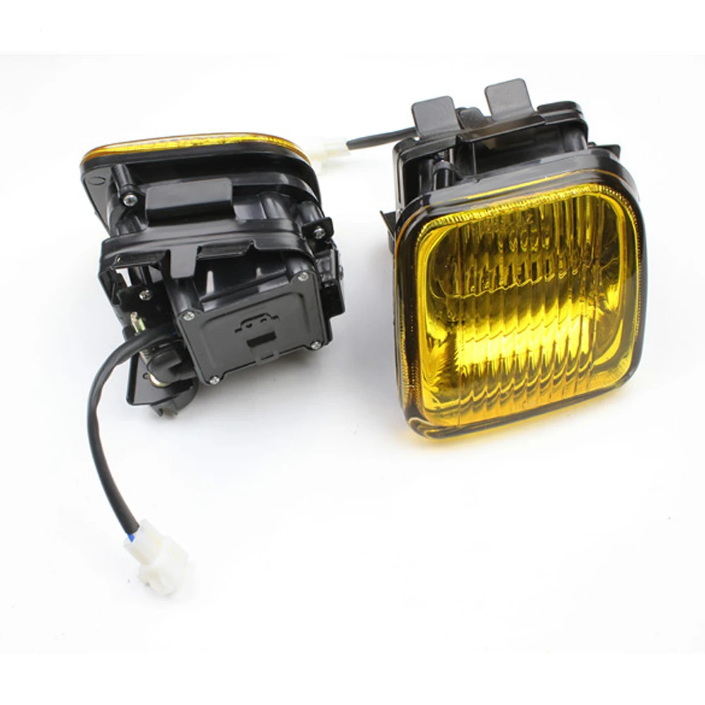 JDM Fog Lights Lamp For Honda Civic EK 1996 97 98 2 3 4DR Fog lamp Driving Lamp with Switch Yellow Clear