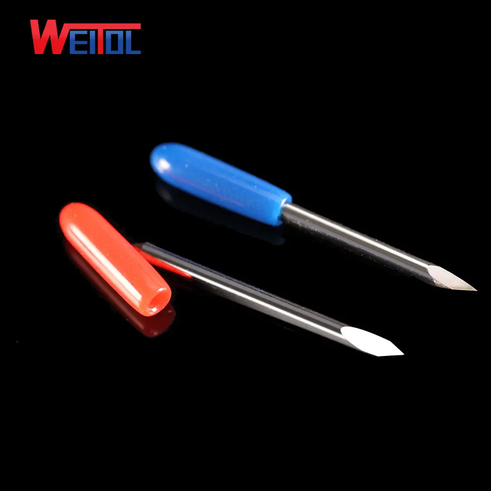 Weitol 5 pz/lotto PCUT plotter lame taglierina 30/45/60 gradi plotter in metallo duro strumenti di taglio del vinile strumenti di incisione CNC
