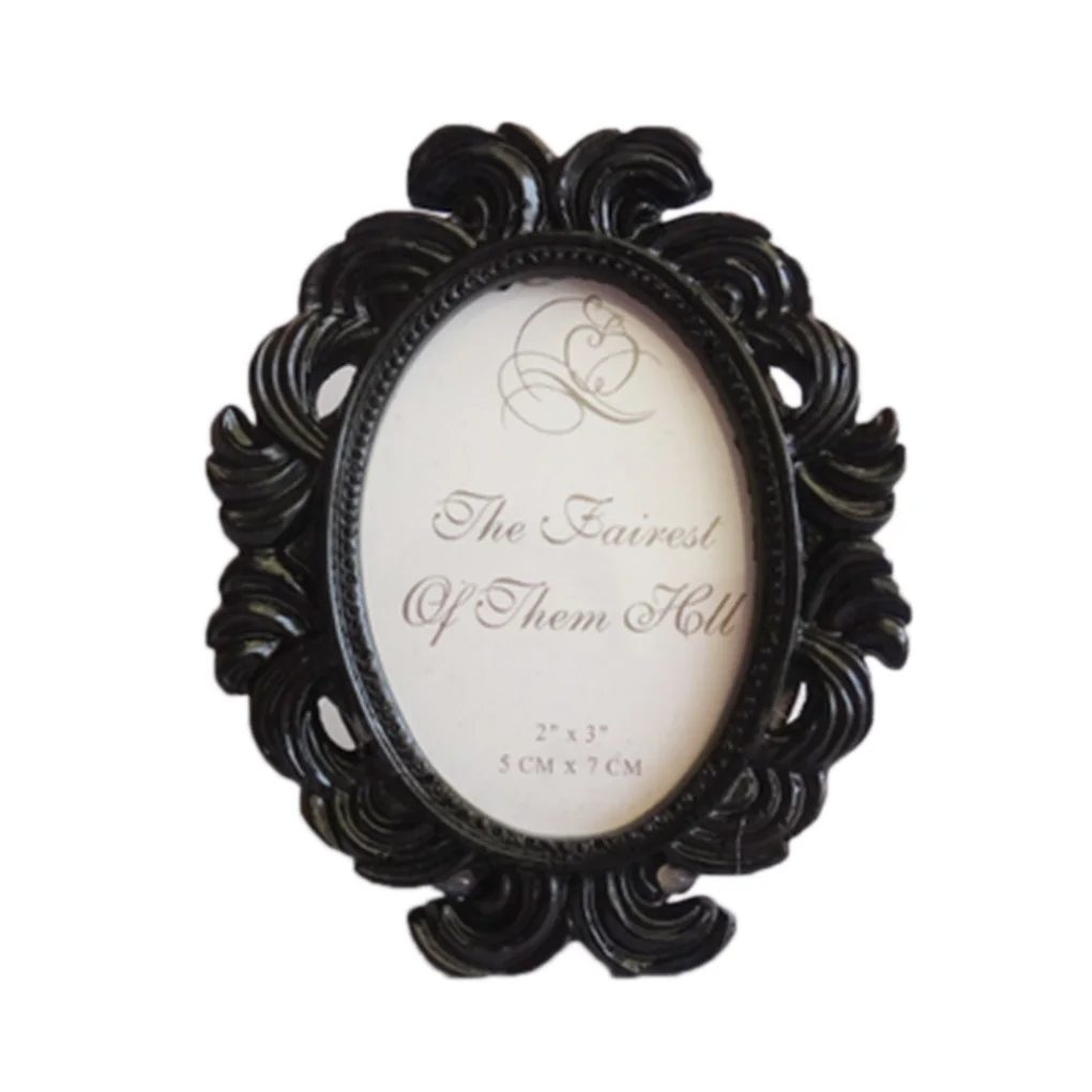 Floral Photo Frame Round Frame Picture Frame Holder Wedding Home Decor