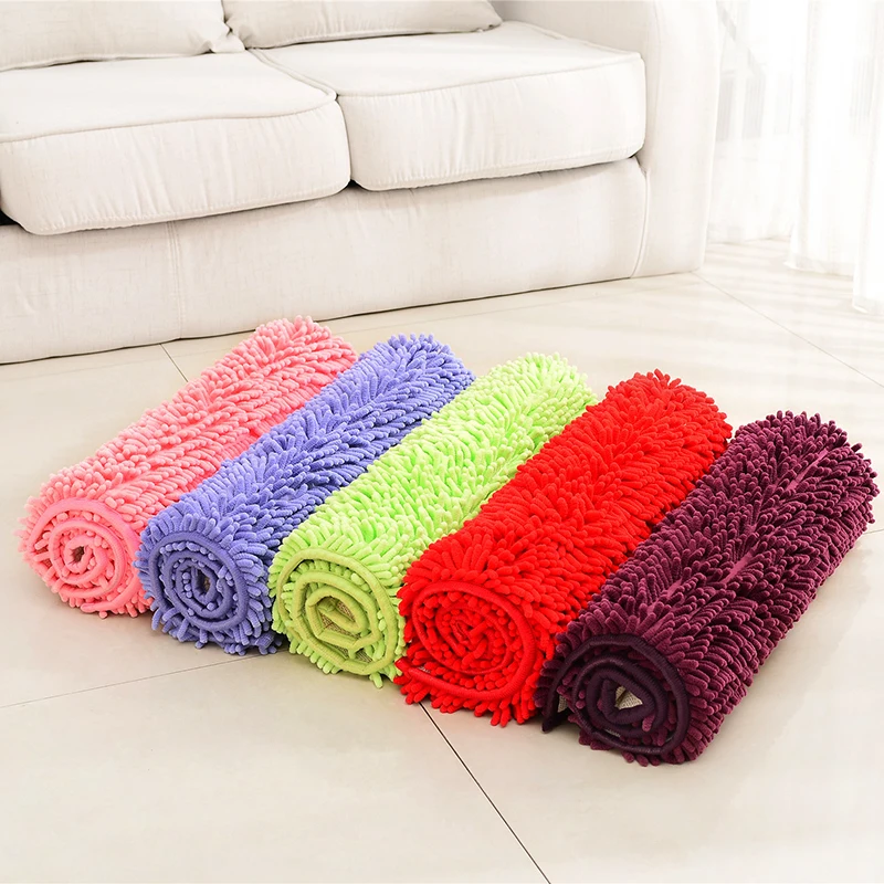 12 Colors Bath Mat for Bathroom, Anti Slip Bathroom Rug In The Toilet,3 Sizes Bathroom Carpet for Bedroom Sofa alfombra bano image 3