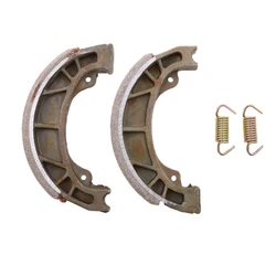 Rear Drum Brake Pads Shoes Pads Motorcycle Brake Pads Scooter Brake Parts for 50cc 110cc 125cc 150cc GY6 MOPED Scooter