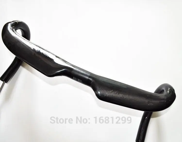 SALE Newest customized Road bike UD full carbon fibre bicycle handlebars internal cables 31.8*400/420/440mm parts