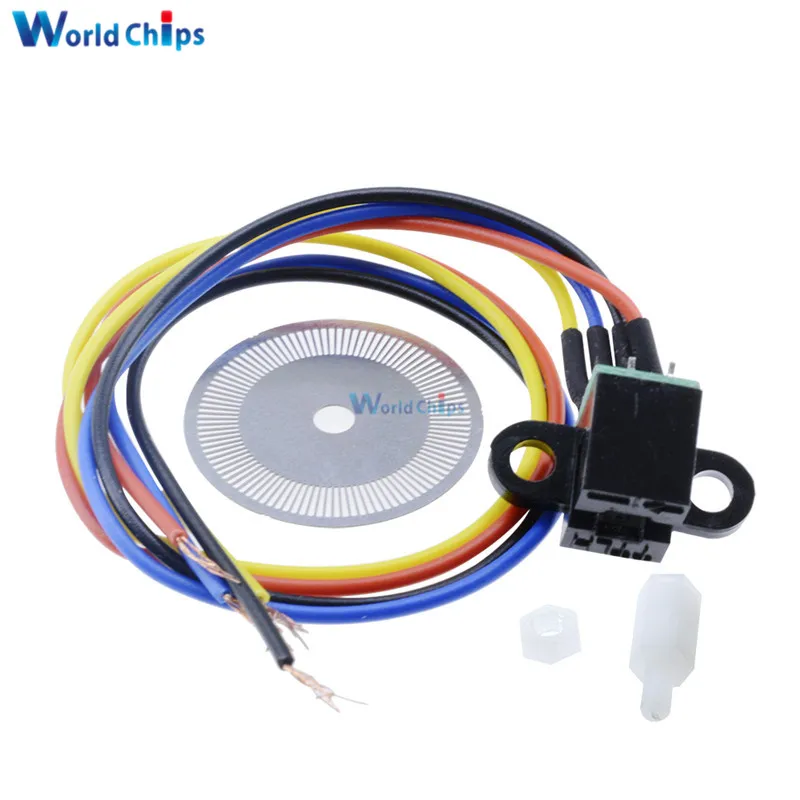 Photoelectric Speed Sensor Encoder Coded Disc Code Wheel For Freescale Smart Car 5V