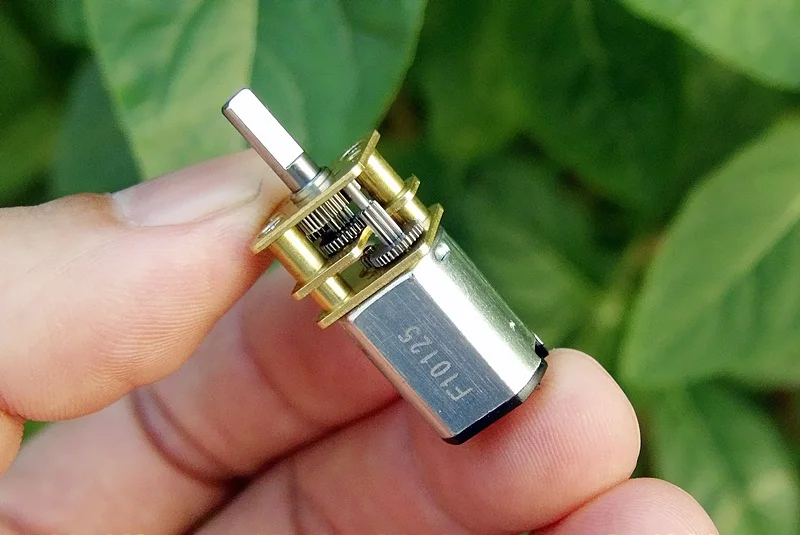소형 저속 스텝퍼 모터 금속 기어 박스 기어 휠 모델, 샤프트 직경 10mm, N20 DC3V, 8 개
