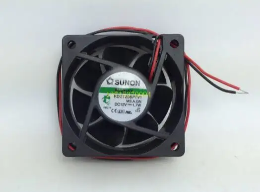 

SUNON KDE1206PTV1 60256CM 1,7 Вт двухпроводной (1,4 Вт трехпроводной) вентилятор с магнитной подвеской