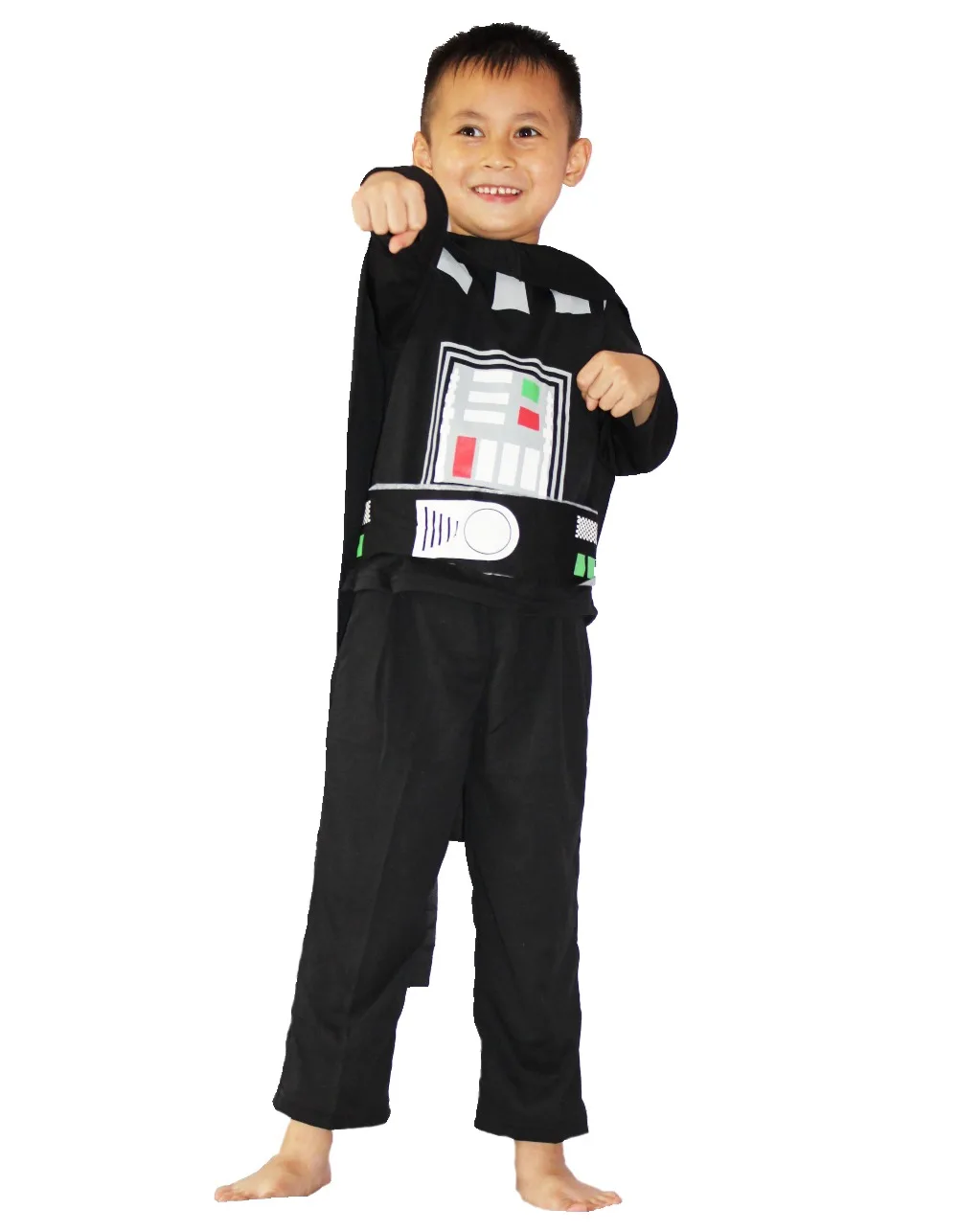 Trajes de RPG de Halloween, Star Wars, Darth Vader Modelo de Vestuário, Atacado, Varejo, 3-7 Anos