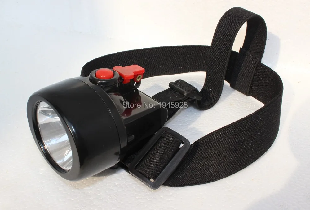 3W 10000 Lx Bright KL2.8LM LED Mining Cap Light High Power Miner Lamp