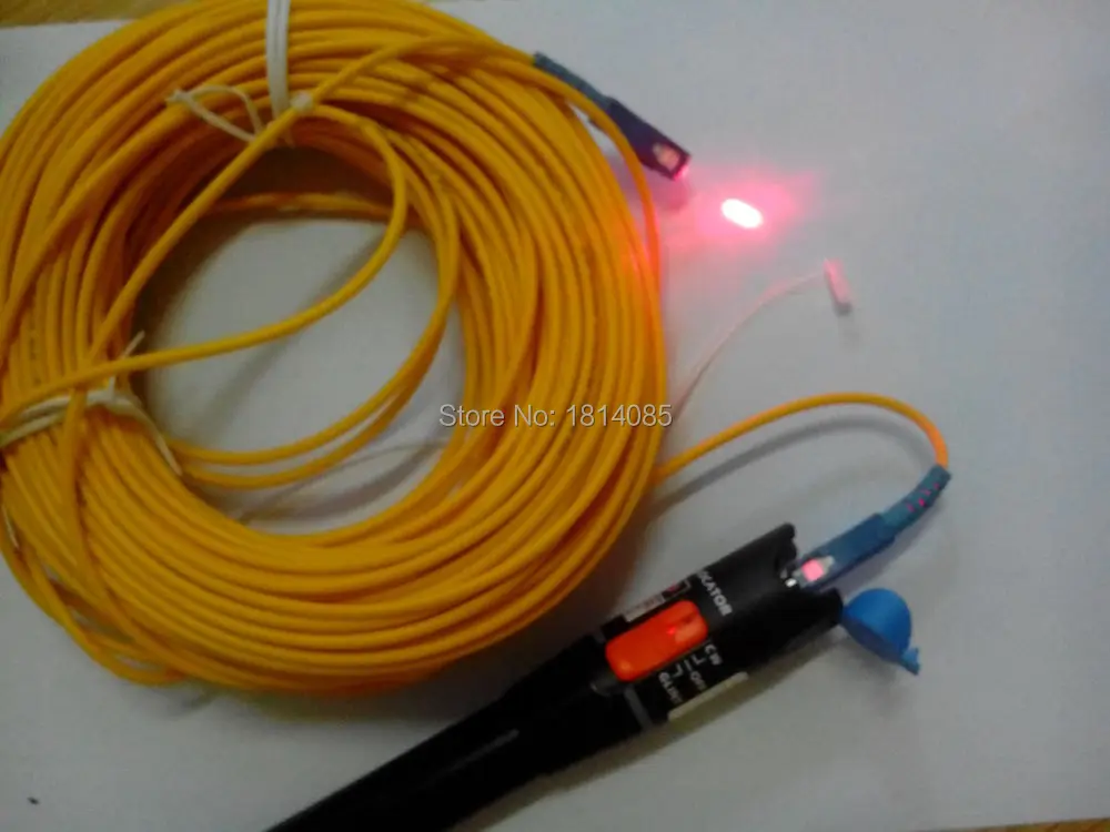 Free shipping 1mw 650nmFiber Optic Laser Visual Fault Locator 5km