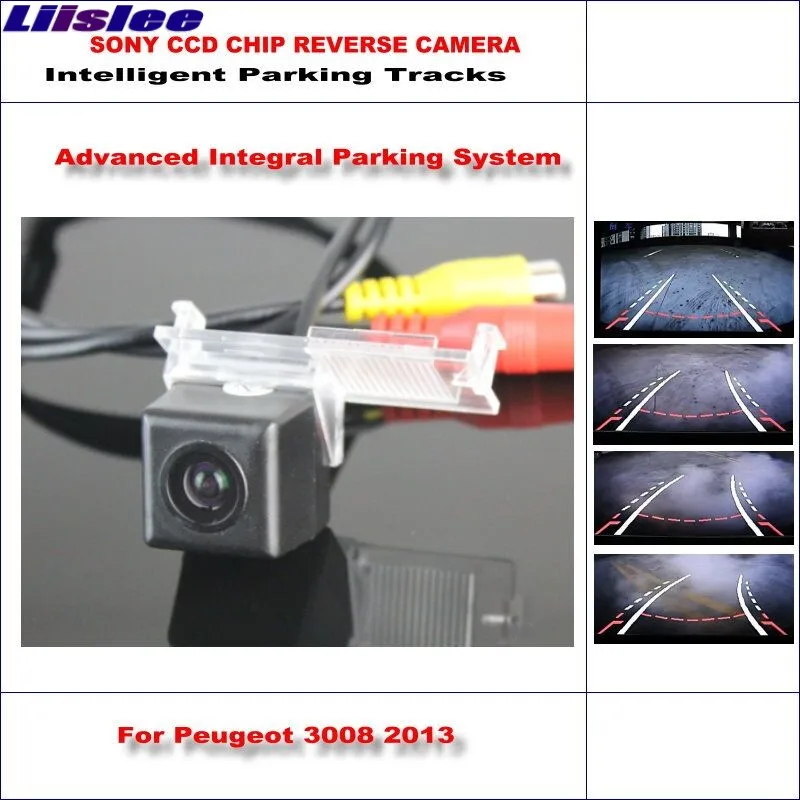 

For Peugeot 3008 2013 580 Auto Dynamic Guidance Rear Camera TV Lines HD 860 * 576 Pixels Parking Intelligentized CCD Accessories