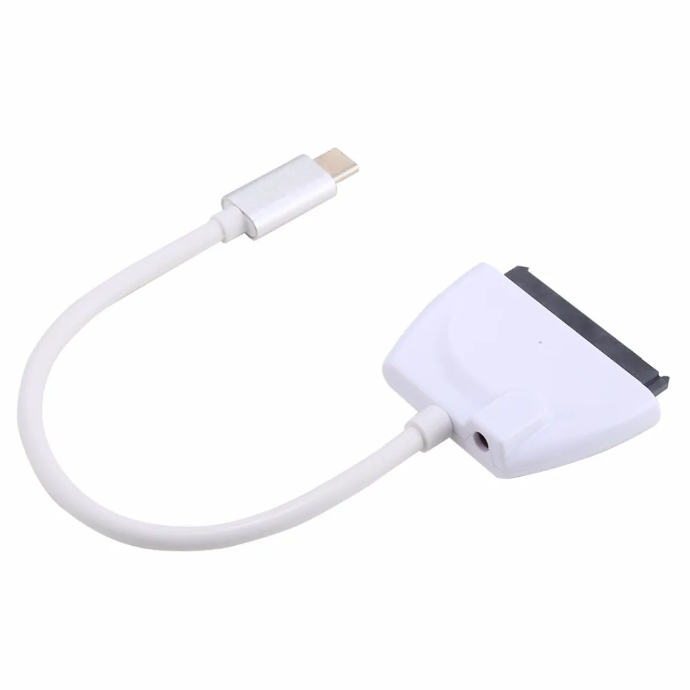 USB-C / Type-C To 22 Pin SATA Hard Drive Adapter Cable Converter, Total Length: about 23cm