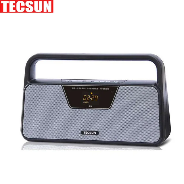 

Original TECSUN A9 FM Stereo Radio Reception LED Digital Display MP3 Player Computer Speaker Radio Receiver Portable Radio