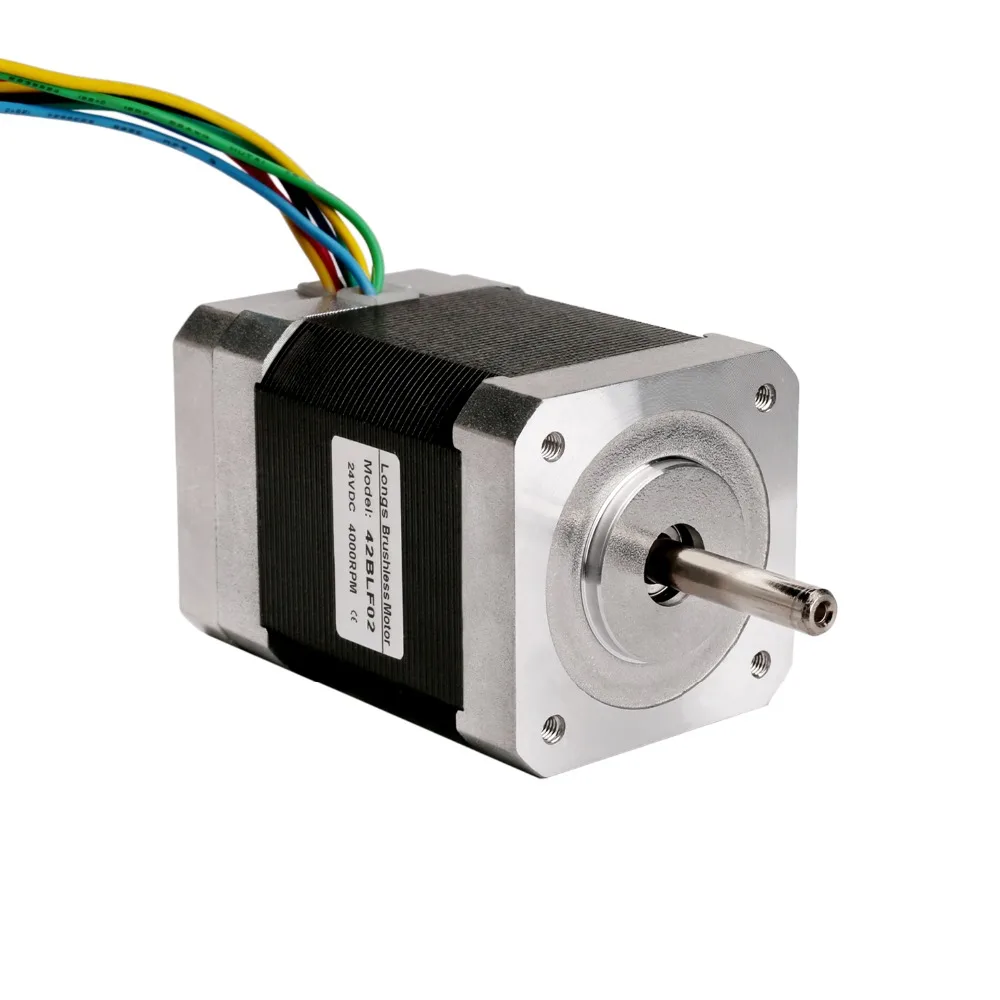 

42BLF02 Brushless DC Motor 52W 24V Nema17 4000RPM CNC Router Plasma Medical LONGS MOTOR