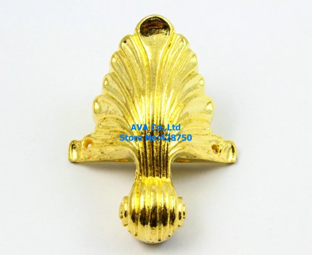 

20 Pieces Gold Jewelry Box Feet Animal Box Leg 40x50mm