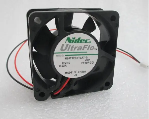 

Original Nidec H60T12BS13A7-01Z90 12V 0.22A2 line S7/S9 special fan