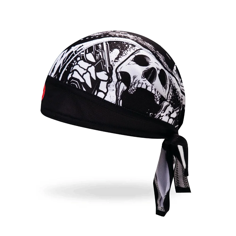 2022 Bike Hats Cycling Helmet Cap Women Men's Bicycle bandana pirates scarf Mountain road MTB Team Headband Suncreen cap riding