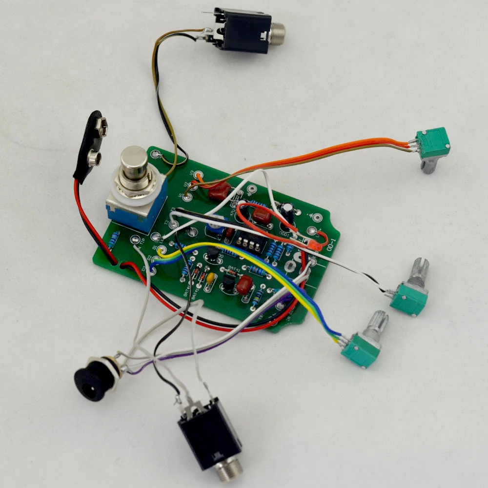 DIY LANDTONE Overdrive Pedal  Kit True Bypass 1590B