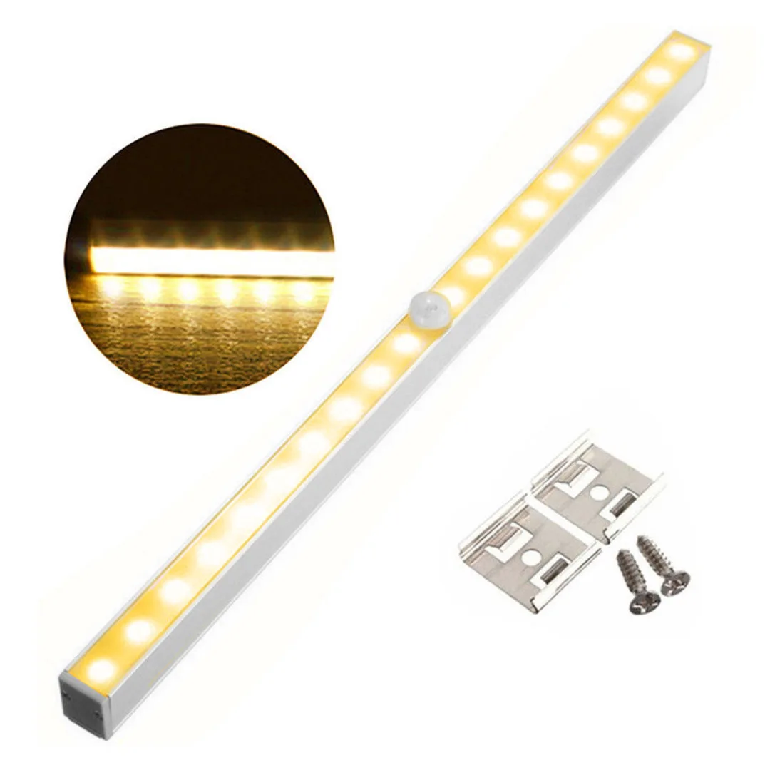 New Portable Wireless 20 LED Motion Sensor Closet Under Cabinet LED Night Light Motion Sensor Closet Light