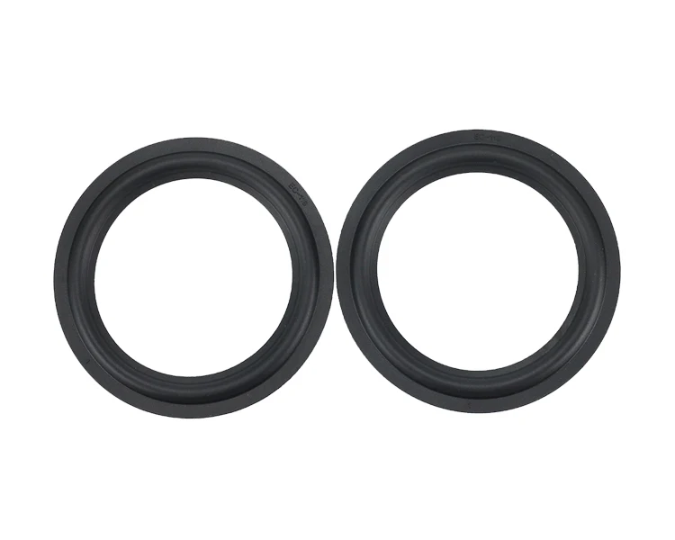 2-PCS 5.25 Inch Speaker Rubber Surrounds - 118mm Speaker Repair Parts Replacement