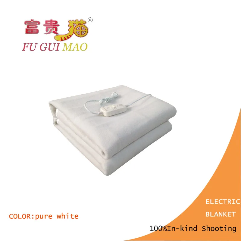 FUGUIMAO Electric Blanket Double Electric Mattress 220v Electric Heating Blanket 150x160cm Heating Blanket Body Warmer Warmer