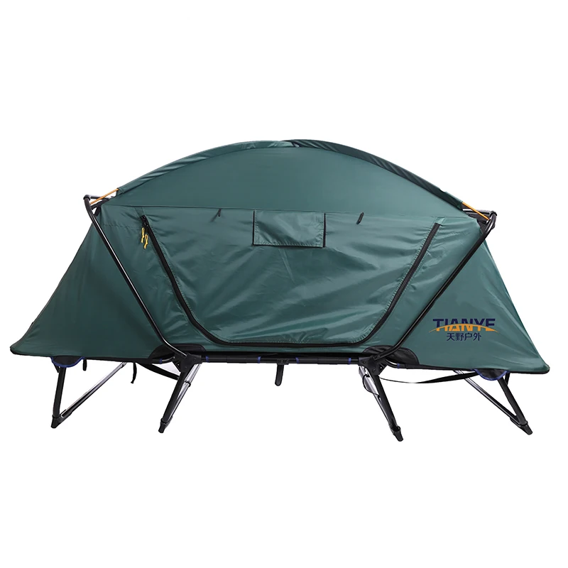 

Off-ground single camping tent bed no need to build multi-function travel fishing beach shelter outdoor anti-UV waterproof tent