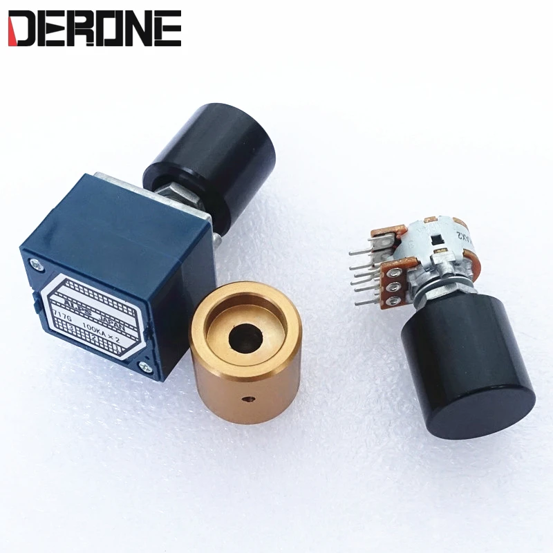 مقبض مكبر للصوت, 1 قطعة 20 مقبض الألومنيوم مكبر للصوت konb preamplifier konb