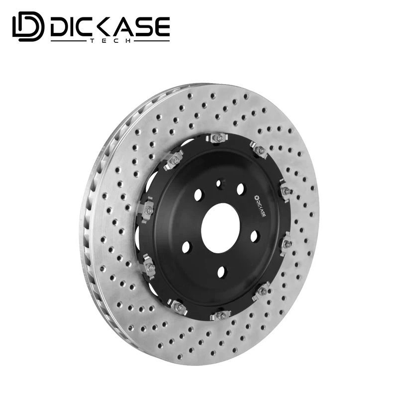 

Dicase Strong ventilation effect Drilled disc 365*34mm with center cap for BMW/Benz/Audi/Honda/Kia/vw