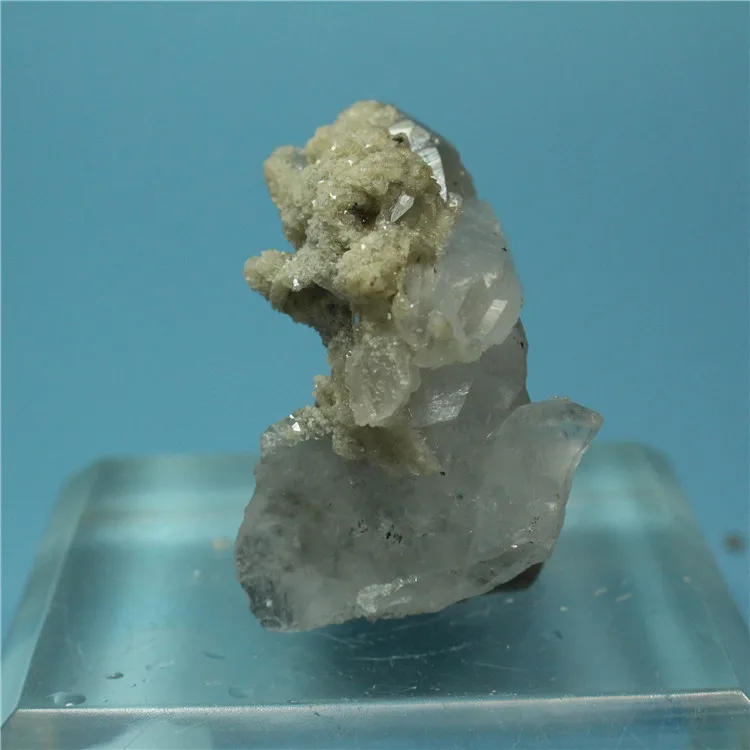 Natural mineral crystal column dolomite associated minerals form a unique teaching specimen collection of the original stone