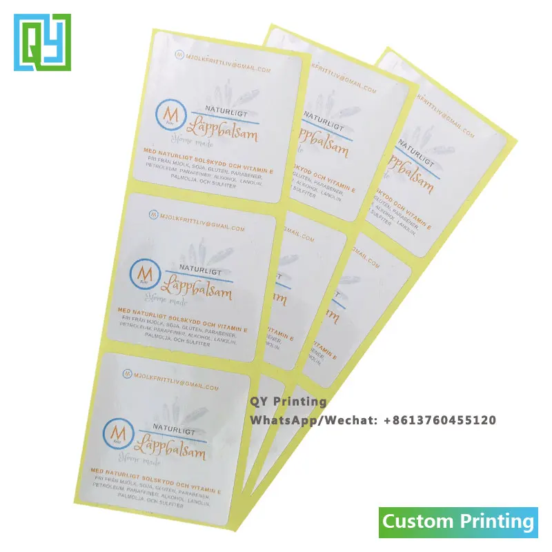 1000Pcs 50X50Mm Gratis Verzending Aangepaste Sticker Met Uw Eigen Logo Papier Sticker Custom Label