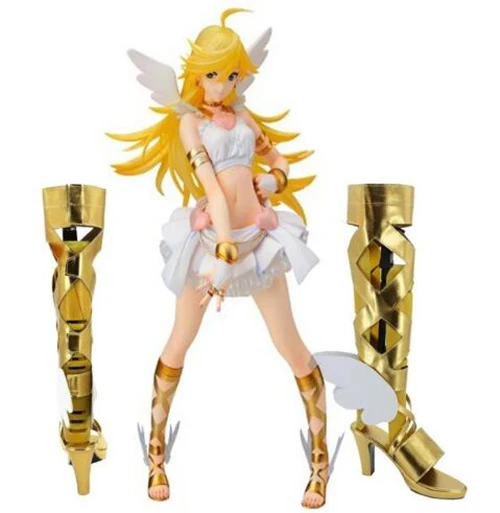 

Panty & Stocking with Garterbelt Panty Cosplay Boots Shoes Costume Accessories Halloween Party Boots for Adult Women Shoes