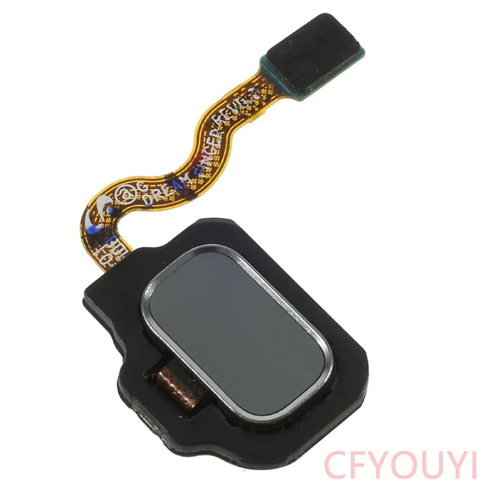 بصمة فليكس لهاتف جالاكسي S8 G950 G950U / S8 Plus G955 G955U كابل مرن بزر مفتاح المنزل