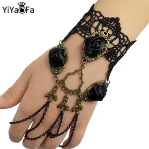 Lace bracelet,exquisite handmade jewelry, hand made bracelet, lace jewelry, unique jewelry, black design, elegant orders lace jewelry