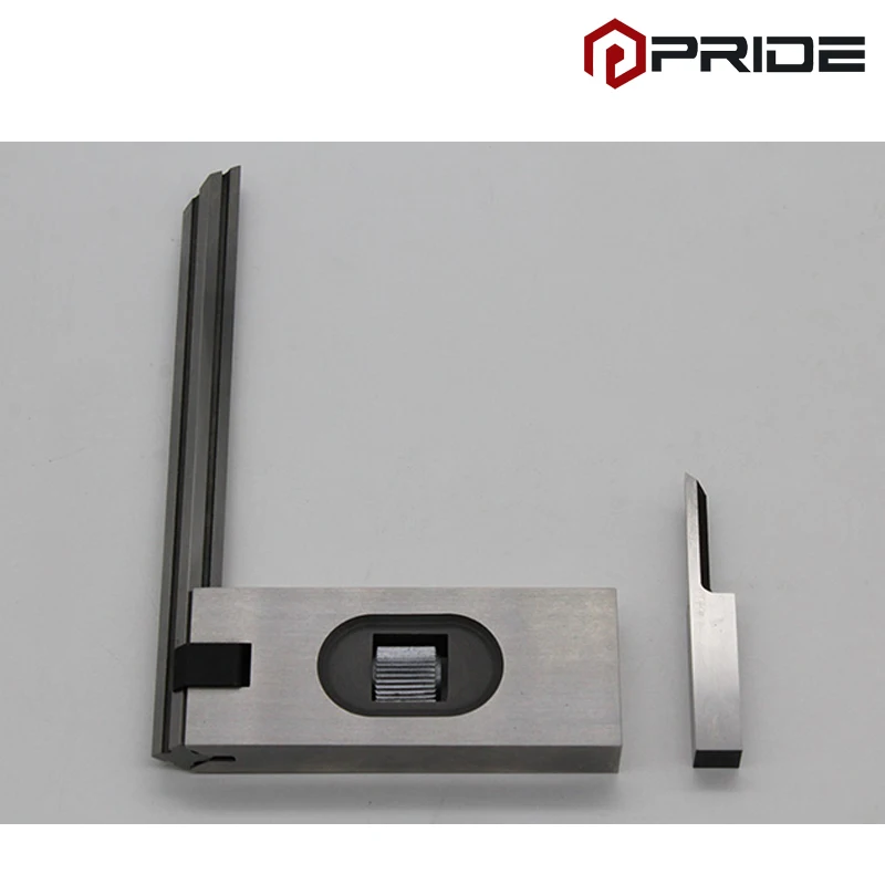 Adjustable Square 125x8x8mm Precision Adjustable Hair Square Angle Measuring Tools Goniometer