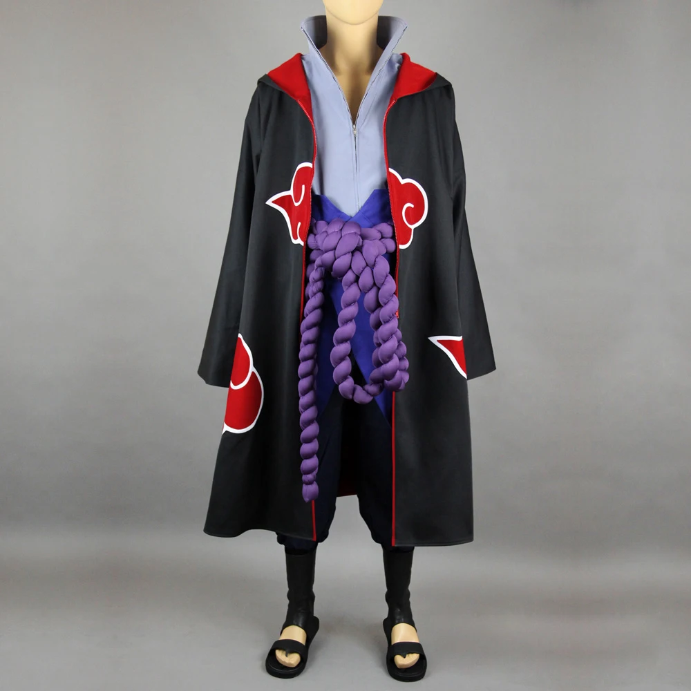 Sasuke Cosplay Uchiha Sasuke Eagle Organization Cosplay Costume Full Set Custom Made Halloween Costume