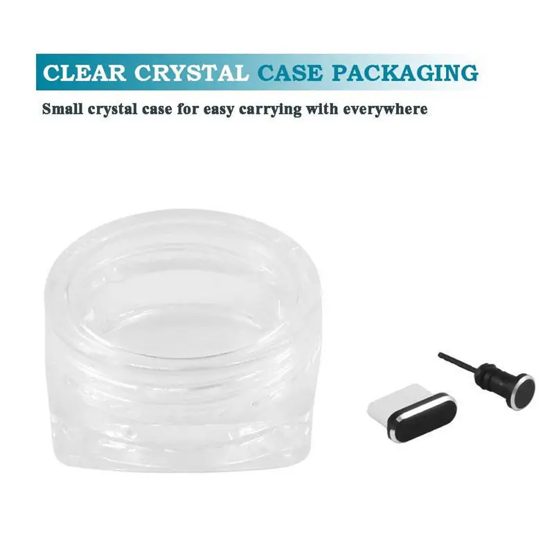 Usb C Aluminum Dust Plug Set Type-C Charging Port 3.5Mm Headphone Jack Cell Phone Accessories For Huawei Mate 20