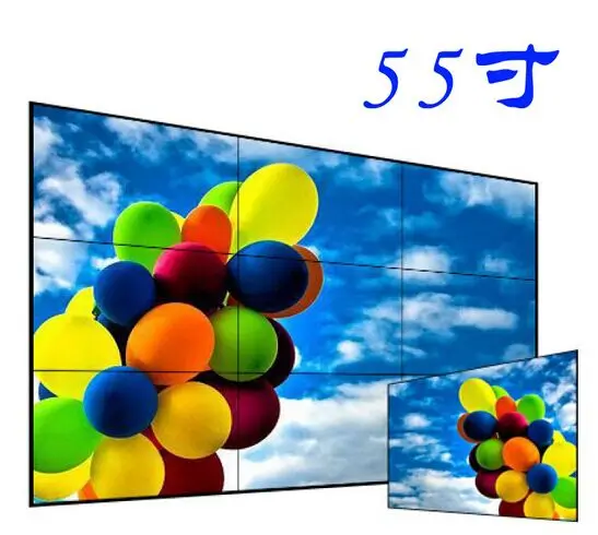 3x3pcs 3.5mm bezel pliced  46inch 55 inch 4K lg Samsung panel DID LED LCD TV  video wall