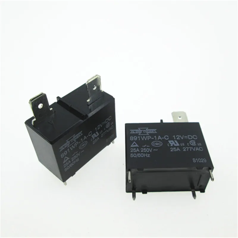 

HOT NEW relay 891WP-1A-C-12VDC 891WP-1A-C 12VDC 891WP1AC 12VDC DC12V 25A DIP4 10pcs/lot