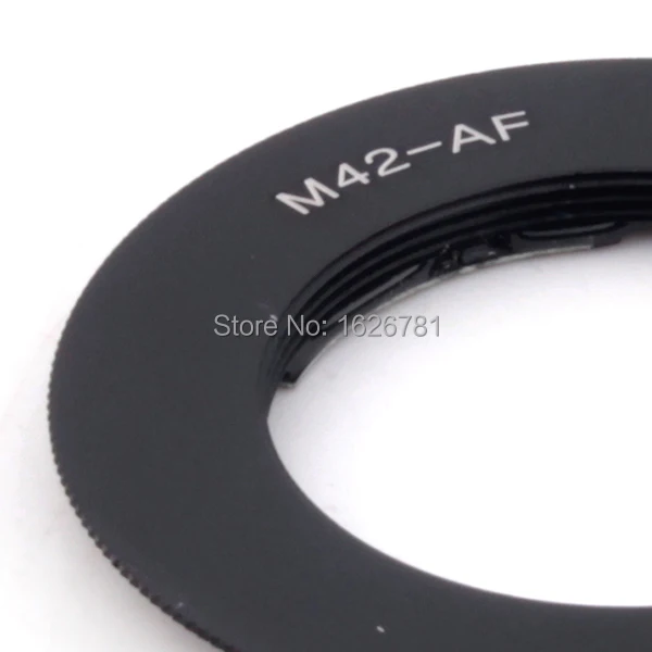 VENES AF Confirm lens adapter Suit For M42 - for Sony, Adapter ring for M42 Screw Mount Lens to for Sony Alpha MA Camera