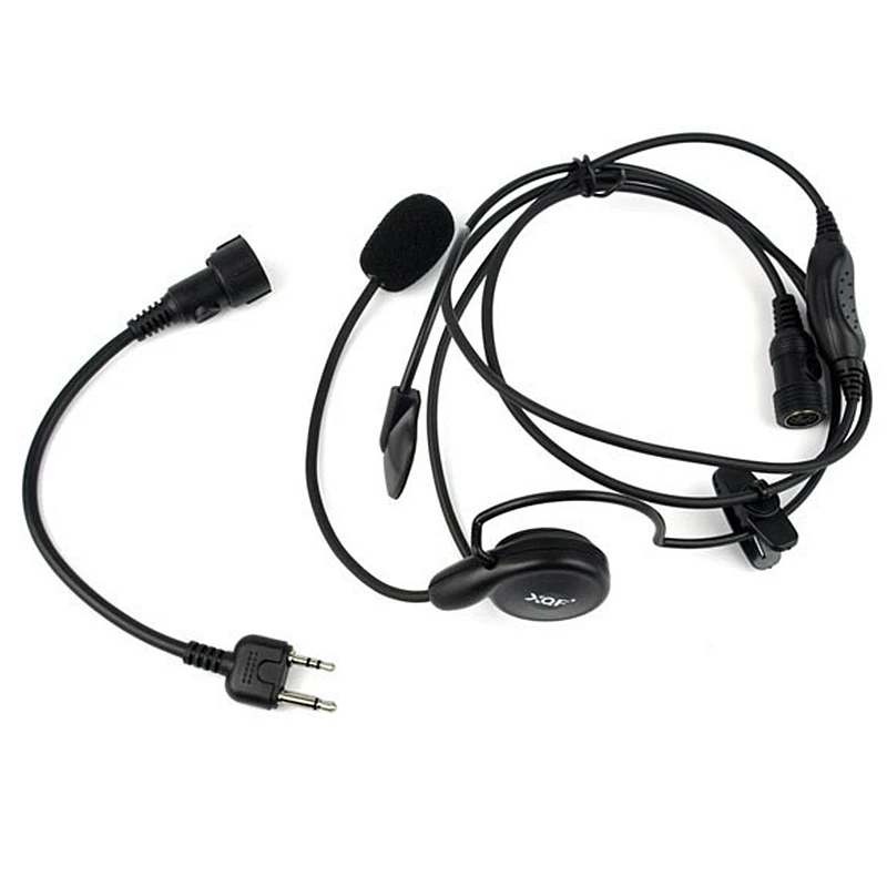 Advanced Unilateral Headphone Mic Neckband Earpiece Cycling Field Tactical Headset For Midland Radio G6 G7 GXT550 GXT650 LXT80